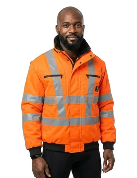 Veste De Pilote Safe Arctic 05020 Hi-Vis Orange L - MASCOT - FashionsVida