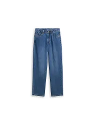 Jeans Wide Fit da ragazza blu 158