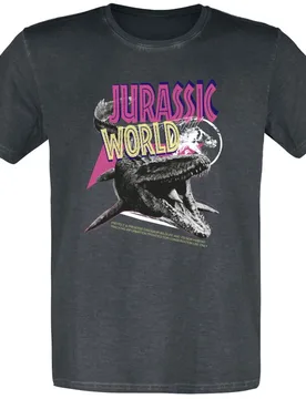 T-Shirt - Jurassic World - Mosasaurus - L bis XXL - für Männer - Größe XL - multicolor - EMP exklusives Merchandise! - Männer - male - Jurassic Park - FashionsVida