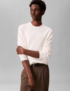 Jersey Hombre de algodón con estructura - Calvin Klein - FashionsVida
