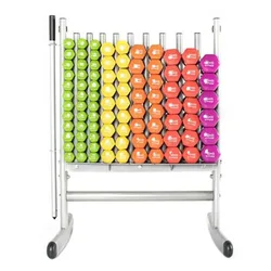Rack De Rangement Pour Haltères Grey One Size