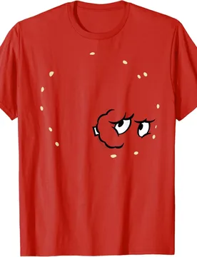 Meatwad Face Costume Graphic Tee Funny Cartoon Big Face Men's Short Sleeve T-Shirt - Aliexpress - FashionsVida
