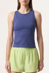 Skipper Blue Center Court Seamless Tank - XS