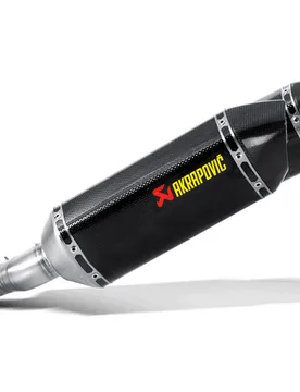 Coppia Terminali Akrapovic Slip On Line S-K10SO19-HZC Omolog taglia un - Akrapovič - FashionsVida