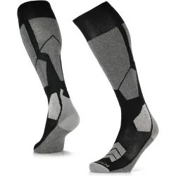 Mwsl wool ski light black calcetines esquí Negro (M)