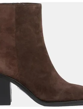 Botines para mujer de piel con tacón de 7 cm - Another Trend - FashionsVida