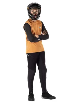 Maglietta A Maniche Lunghe Gravity 1.0 Jr Mtb Rust - Leatt - FashionsVida