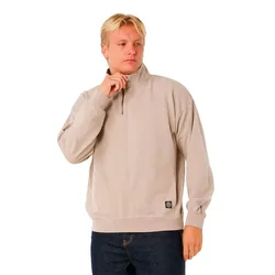 Sweat à Demi-zip Premium Surf Qtr Crew Stone S