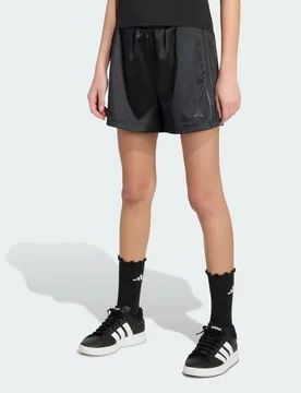 SHORT SATIN 5-6A Black / Grey Six - Adidas - FashionsVida