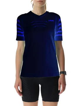 Padel Series Short Sleeve T-shirt Dark Blue XL - Uyn - FashionsVida
