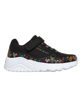 Sneakers nere con platform Uno Lite Heart Craze 33 - Skechers - FashionsVida