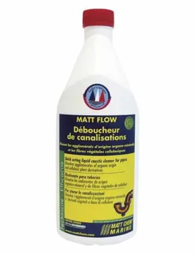 Matt Flow Drain Cleaner 1l White One Size unisex - Matt Chem - FashionsVida