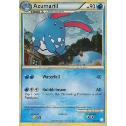 Pokemon HeartGold & SoulSilver 2/123 Azumarill (Holo)