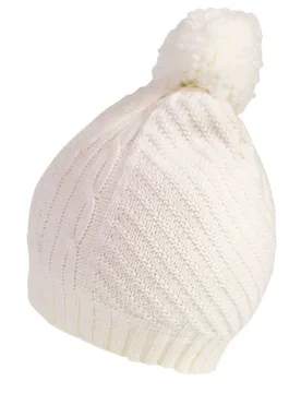 Bonnet Maille d'Aran Blanc blanc Tailleunique - Isotoner - FashionsVida