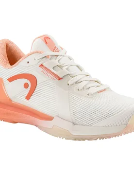 Sprint Pro 4.0 Padel Shoes Chalk White / Coral UK 9 - Head Racket - FashionsVida