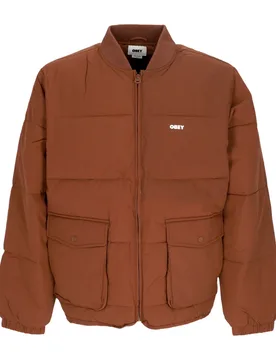 Giubbotto Uomo Charlie Jacket Sepia - OBEY - FashionsVida