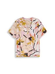 Blouse printed shortsleeves female