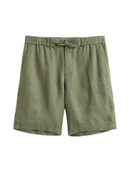 Gant Shorts de lino verde XXL