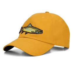 Single Haul Amaretto Rainbow Trout Cap Orange One Size Men
