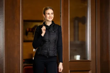 Damen Heizweste SLIMLINE STYLE schwarz XL