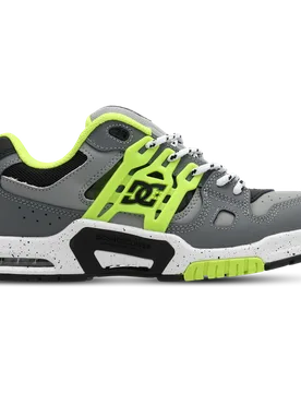 DC Sneakers At-2 Men's Sneakers - Grey - Size 9 - Leather - Grey - Size: 9 - Dc shoes - FashionsVida
