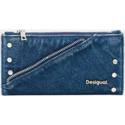 Monedero Denim Grande 100% Algodón
