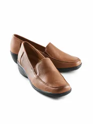 Hirschleder-Slipper - Braun - female - Size: 42