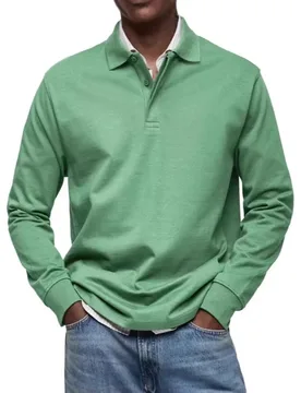 New Cross-border European and American Fashion Comfortable Casual and Versatile Long-sleeved Button-down Lapel Men’s Wear 2026 - Aliexpress - FashionsVida