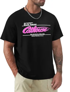 Cathouse Rock n Roll Club Essential T-Shirt Plus Size Summer Short Sleeve T-Shirt - Aliexpress - FashionsVida