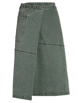 TELA Jeansrock Damen Grün 32 Damen - TELA - FashionsVida