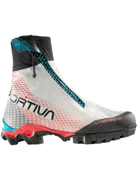 Chaussures d'alpinisme en GORE-TEX® - Aequilibrium Speed GTX W White/Hibiscus - Taille 39 - Blanc - La Sportiva - FashionsVida