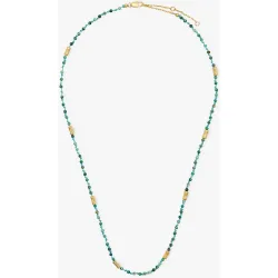 Collar corto con cuentas decorativas