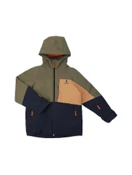 LARIX Jungen Skijacke olive 128 B