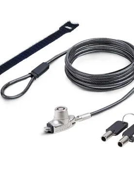 Câble De Sécurité Pour Ordinateur Portable Snblk 1.5 M Silver One Size unisex - StarTech - FashionsVida