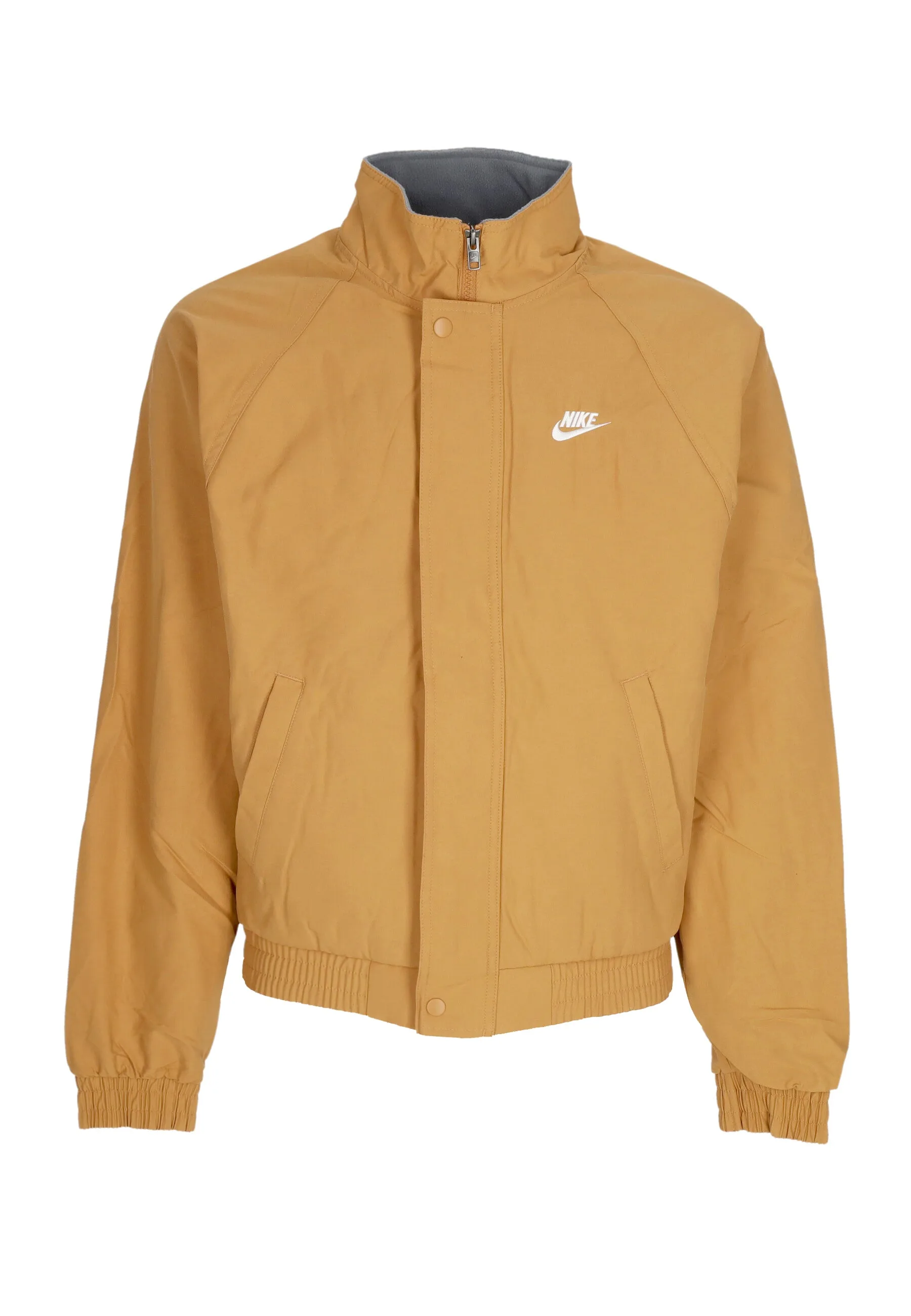 Giubbotto Uomo Club Futura Jacket Flax/white - Nike - FashionsVida
