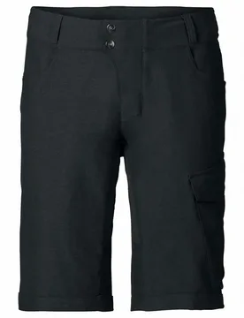 Pantaloni Corti Tremalzo Ii Black - Vaude Bike - FashionsVida