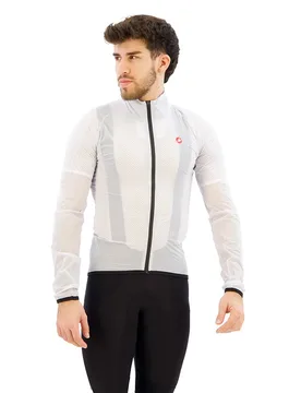 Giacca Squall Shell Grey / Black - Castelli - FashionsVida