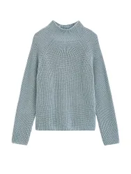 Col roulé bleu clair S
