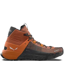 Chaussures d'approche en GORE-TEX® - Wildfire Nxt Mid GTX M Bombay Brown/Tumeric - Taille 43 - Orange - Salewa - FashionsVida