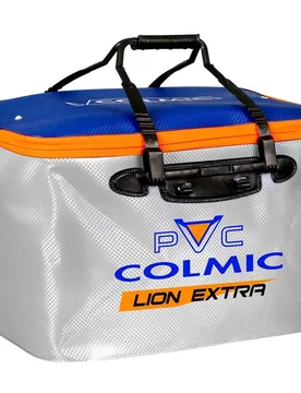 Lion Extra Eva Bag Grey / Blue / Orange 58 x 28 x 30 cm unisex - Colmic - FashionsVida