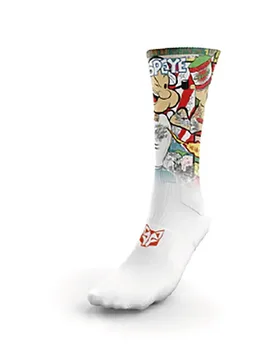 Popeye Art Show Socks Multicolour UK 2.5-6 Men,Women - OTSO - FashionsVida
