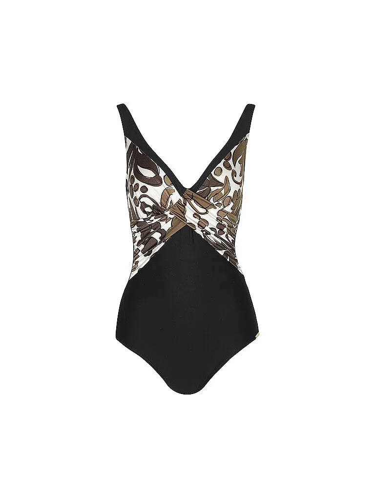 Damen Badeanzug olive 42D W - Charmline - FashionsVida