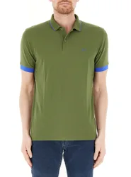 SUN68 Polo in cotone VERDE OLIVA L
