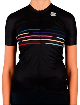 Vlodrome maillot manga corta mujer Negro (XL) - Sportful - FashionsVida