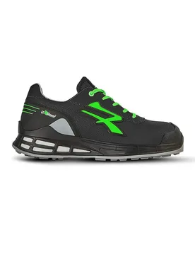 Chaussures De Sécurité Jago Black / Green EU 38 - U-Power - FashionsVida