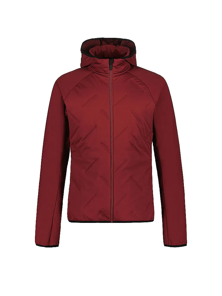 Herren Jacke Maatiala Hoodie dunkelrot S M - Rukka - FashionsVida