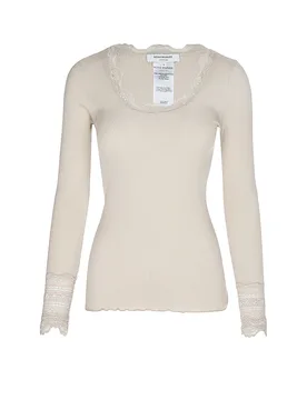 T-shirt manches longues BENITA camel M - Rosemunde - FashionsVida