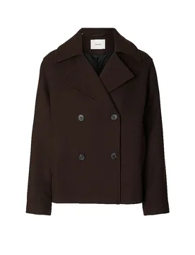 Chaqueta SLWZIA-ALMA marrón 36 - Selected Femme - FashionsVida