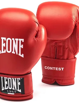 Gants De Combat Contest Red 10 oz - Leone1947 - FashionsVida