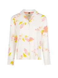 Pyjamashirt creme XL Damen